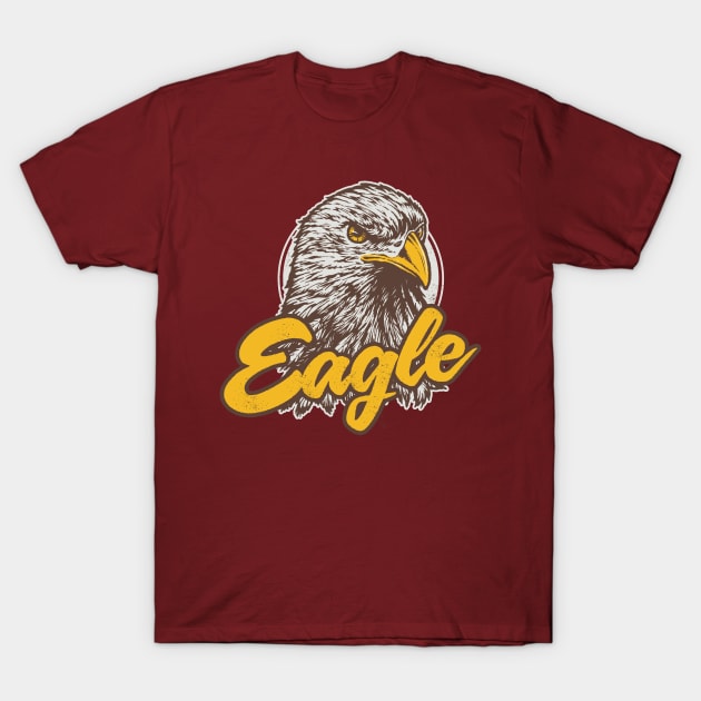 Eagle Head T-Shirt by Shapwac12